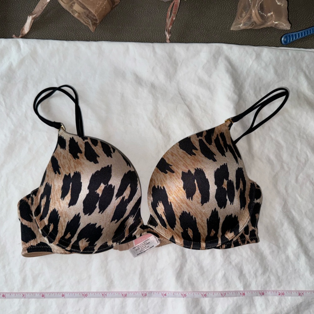 VS cheetah push up bra